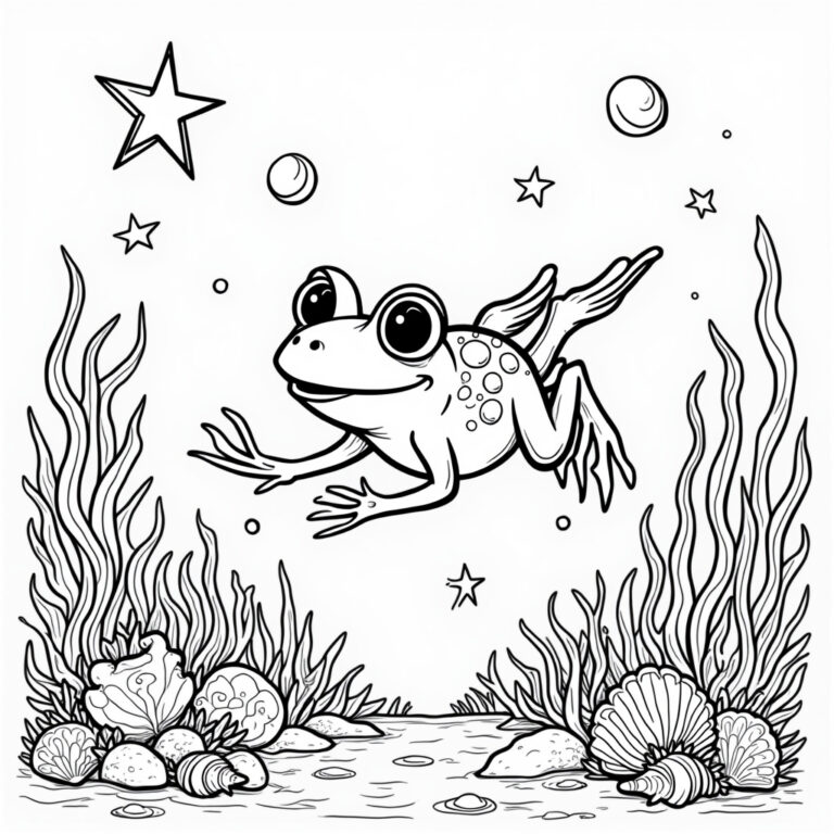 Amphibia Coloring Pages - Page 1