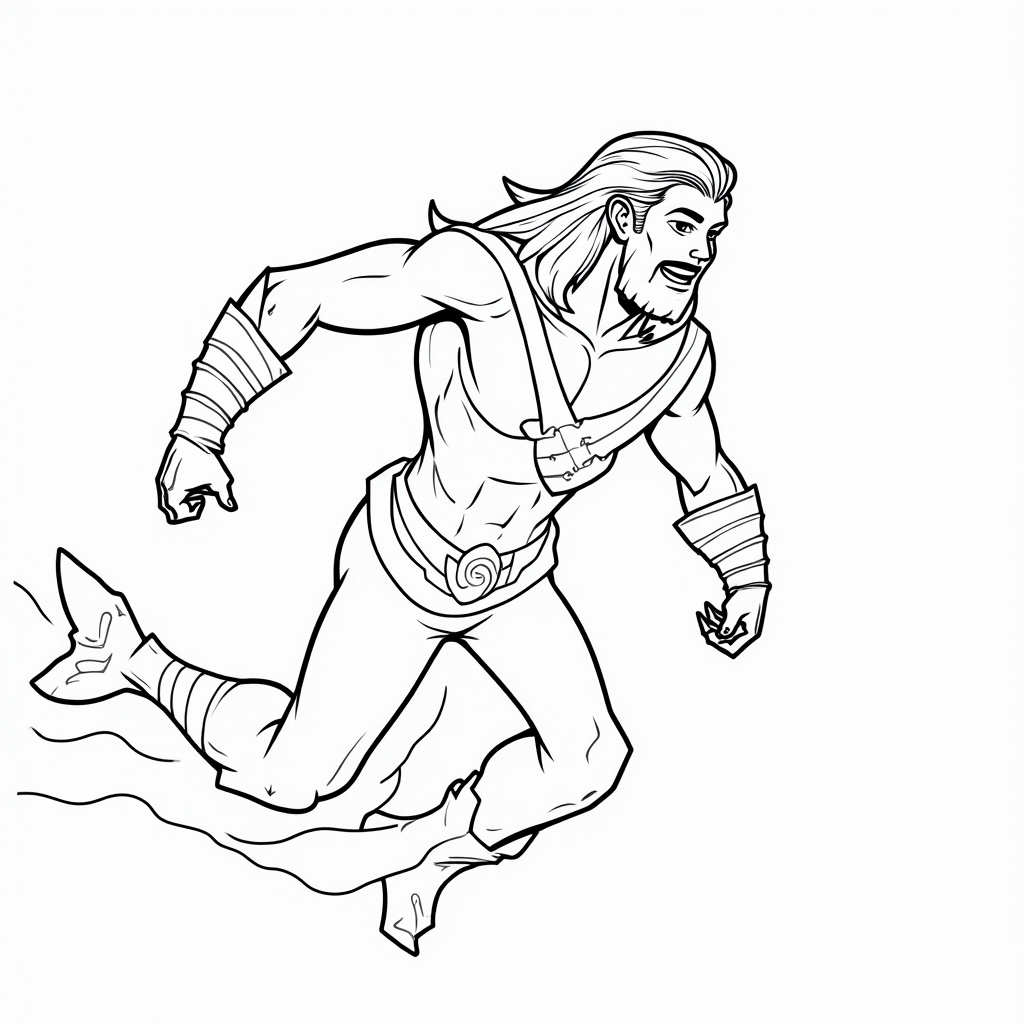 Aquaman Coloring Pages - Page 5