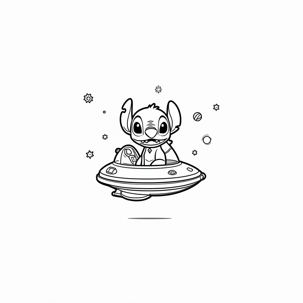 Lilo And Stitch Coloring Pages - Page 3
