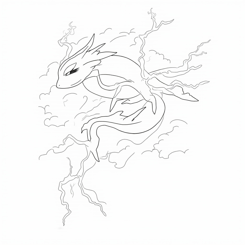 Mega Pokemon Coloring Pages - Page 4