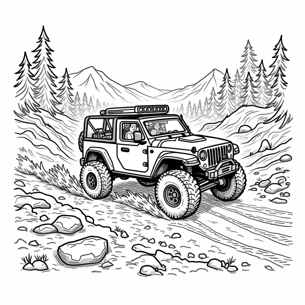 Race Car Coloring Pages - Page 4