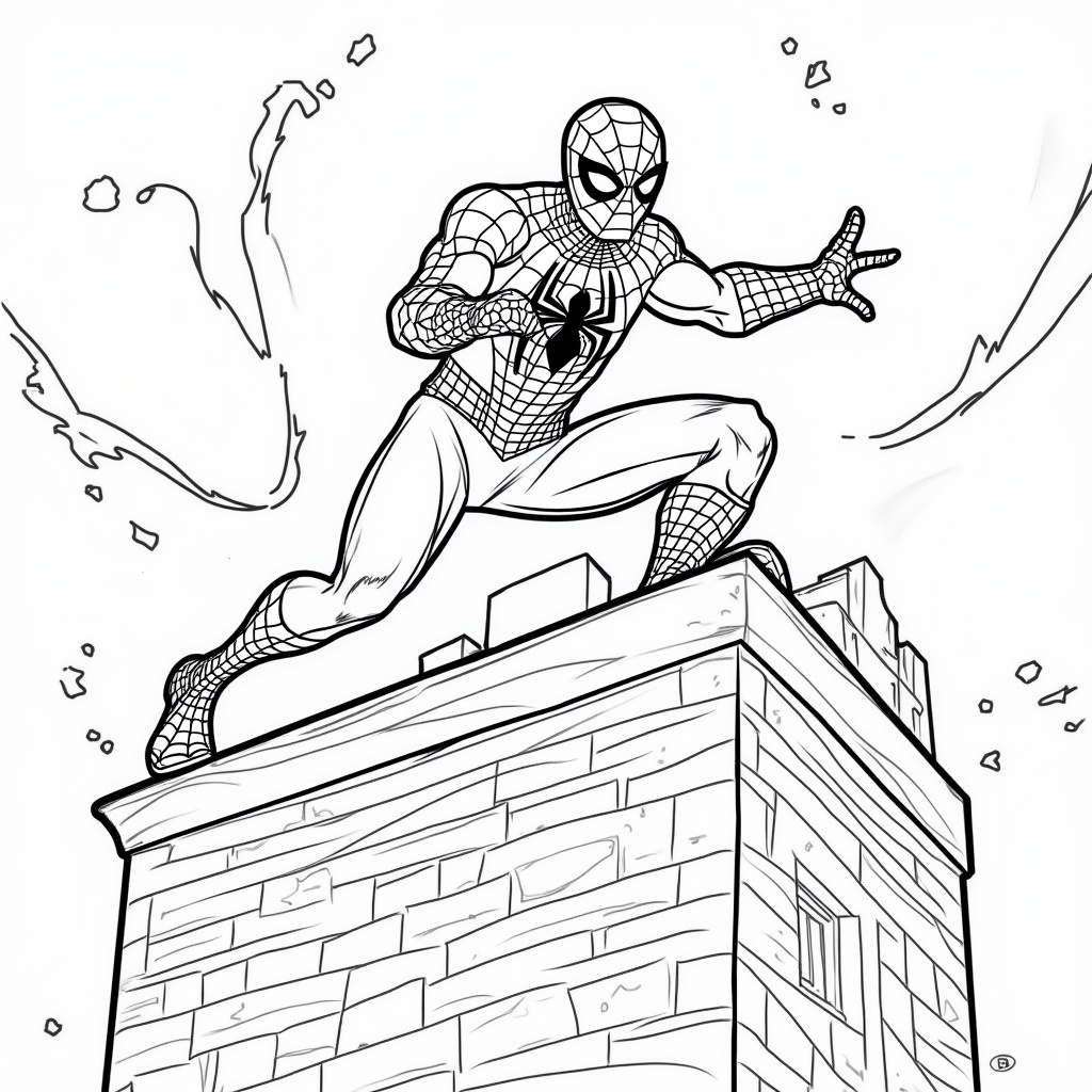 Spider-Man Coloring Pages - Page 2