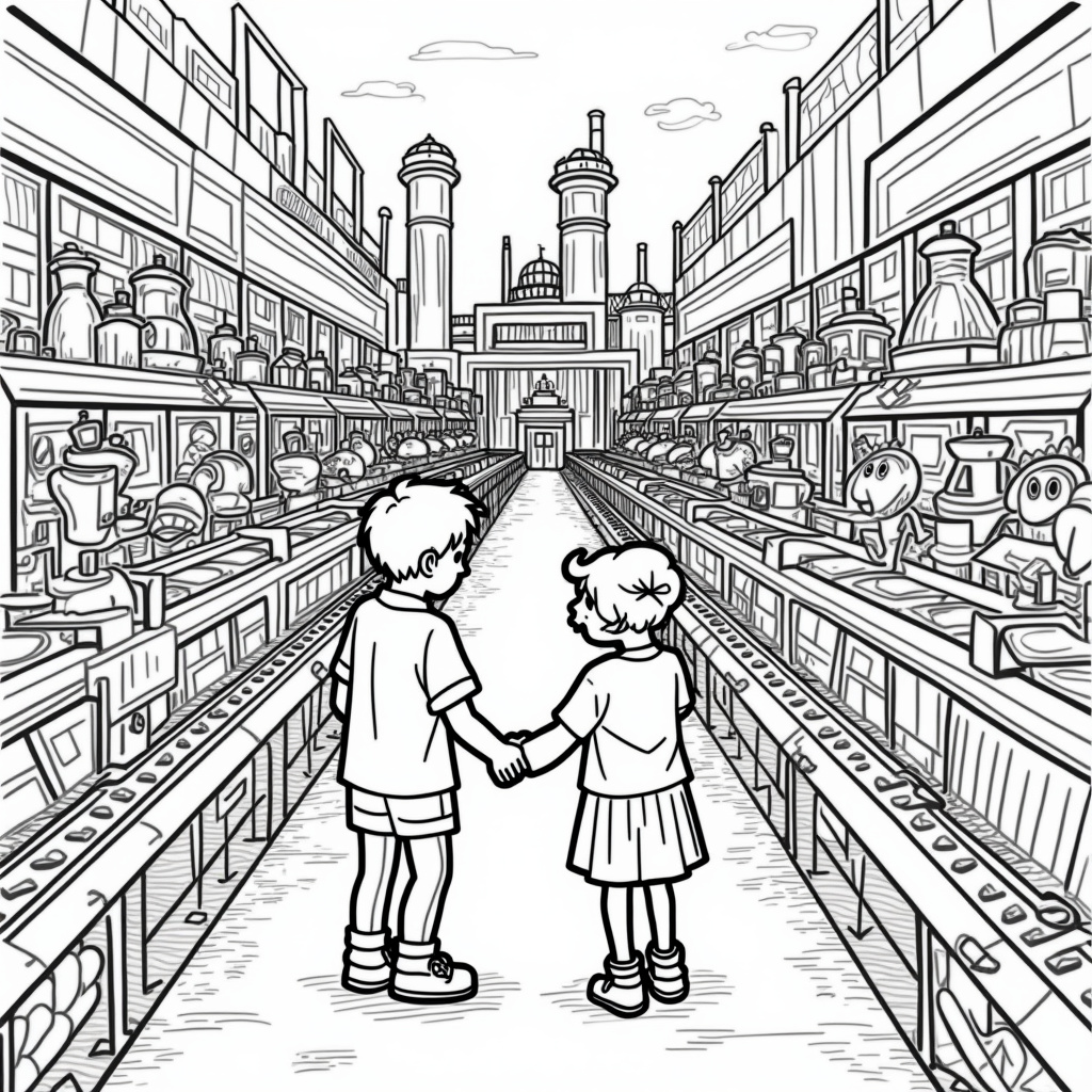 Willy Wonka Coloring Pages - Page 3