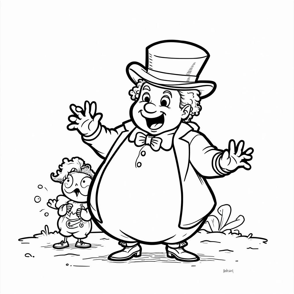 Willy Wonka Coloring Pages - Page 4