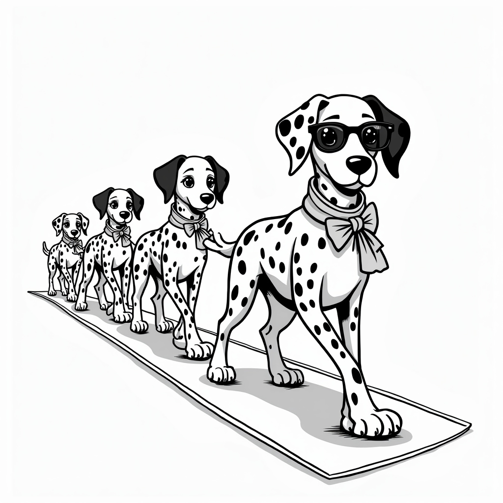 101 Dalmatians Coloring Pages - Page 4
