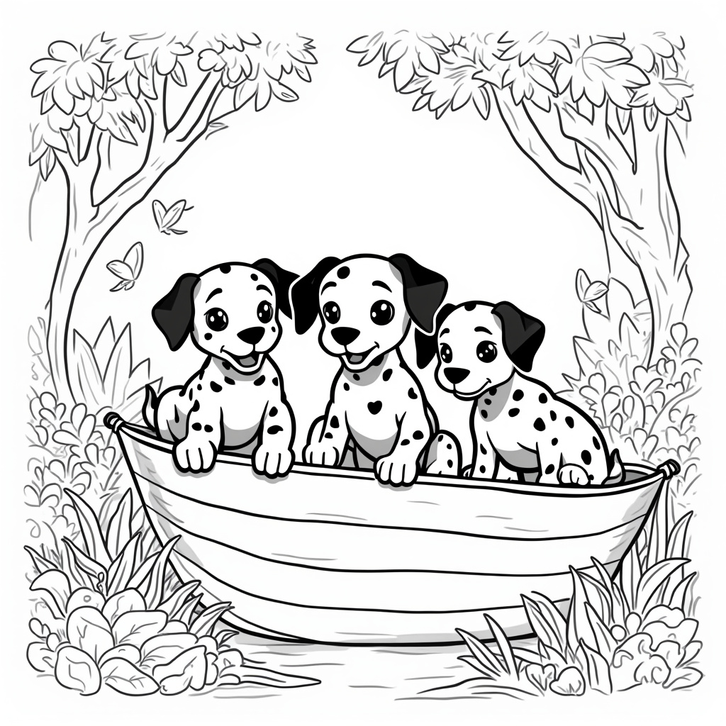 101 Dalmatians Coloring Pages - Page 5