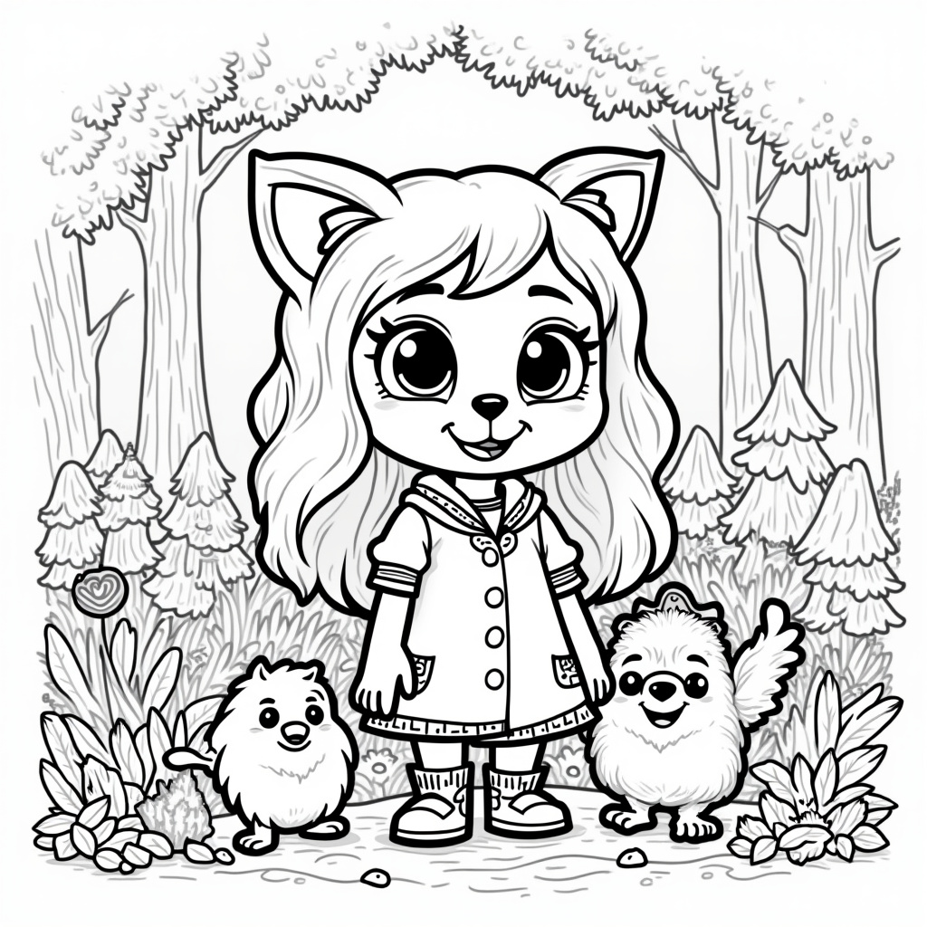 Abby Hatcher Coloring Pages - Page 1