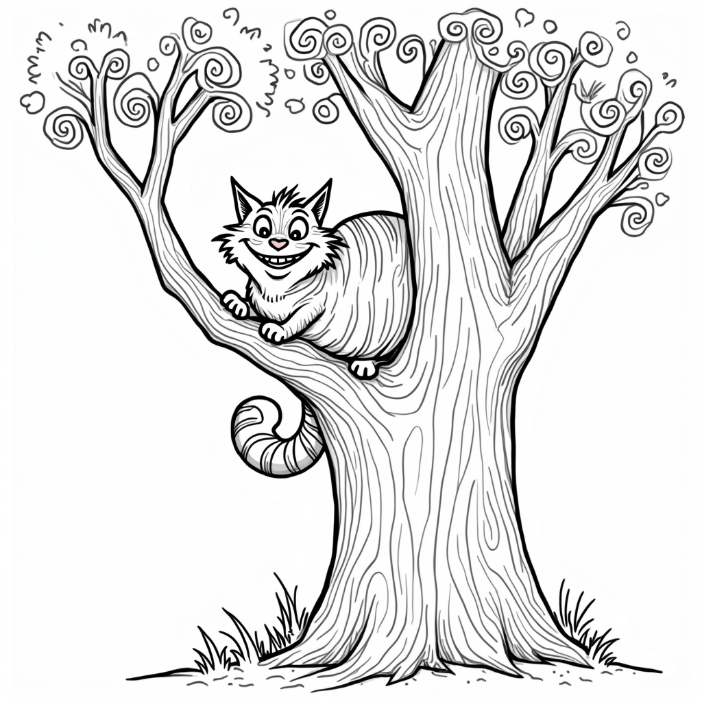 Alice In Wonderland Coloring Pages - Page 3