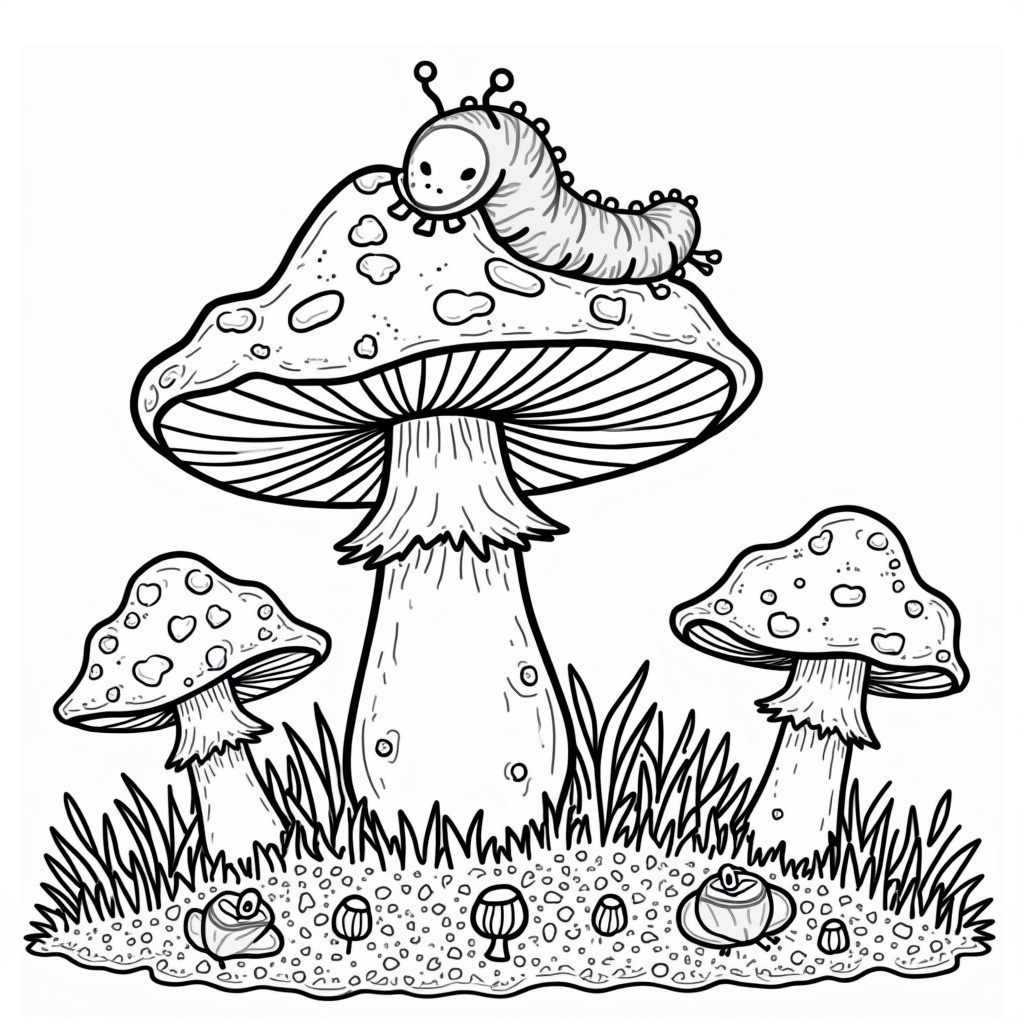Alice In Wonderland Coloring Pages - Page 5