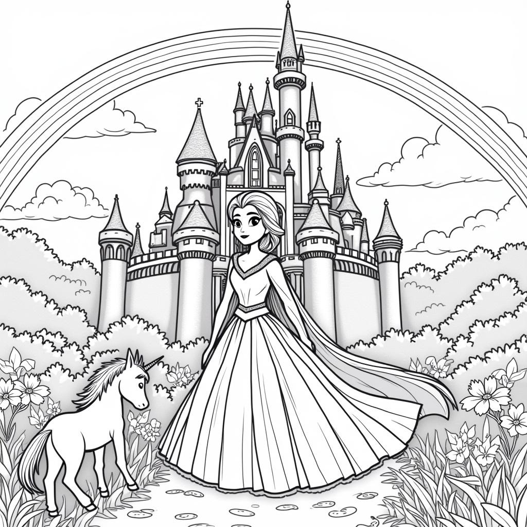Anna Coloring Pages - Page 3