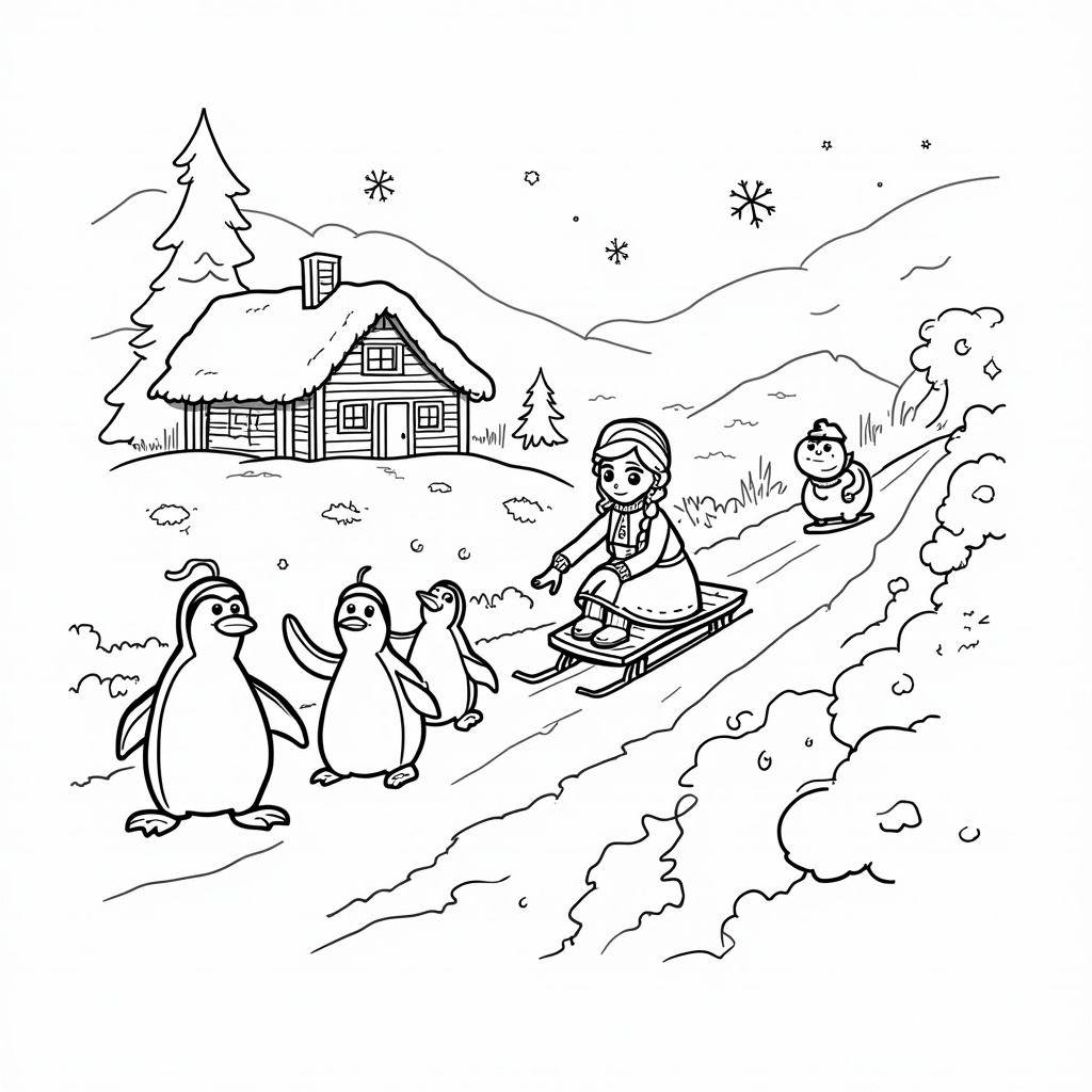 Anna Coloring Pages - Page 5