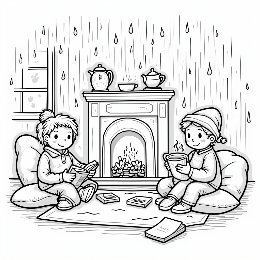 April Coloring Pages - Page 3