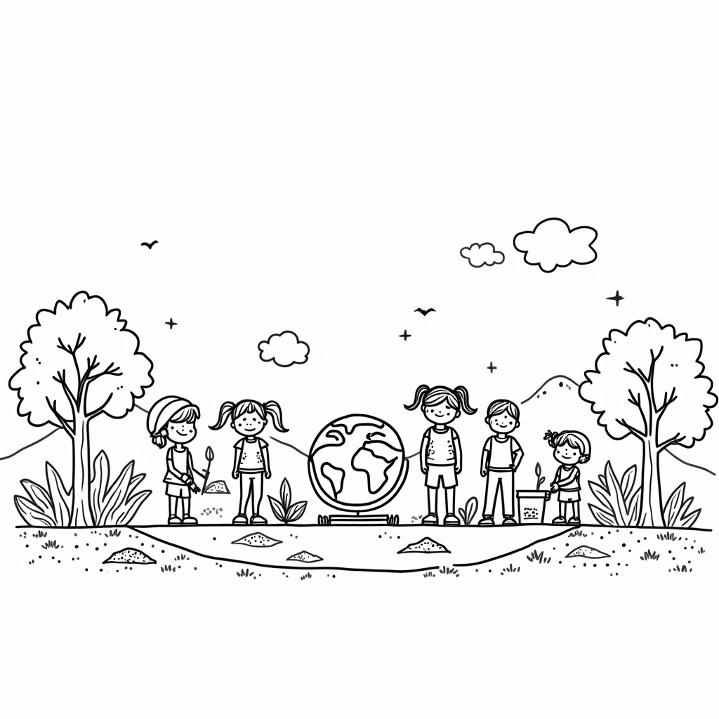 April Coloring Pages - Page 4