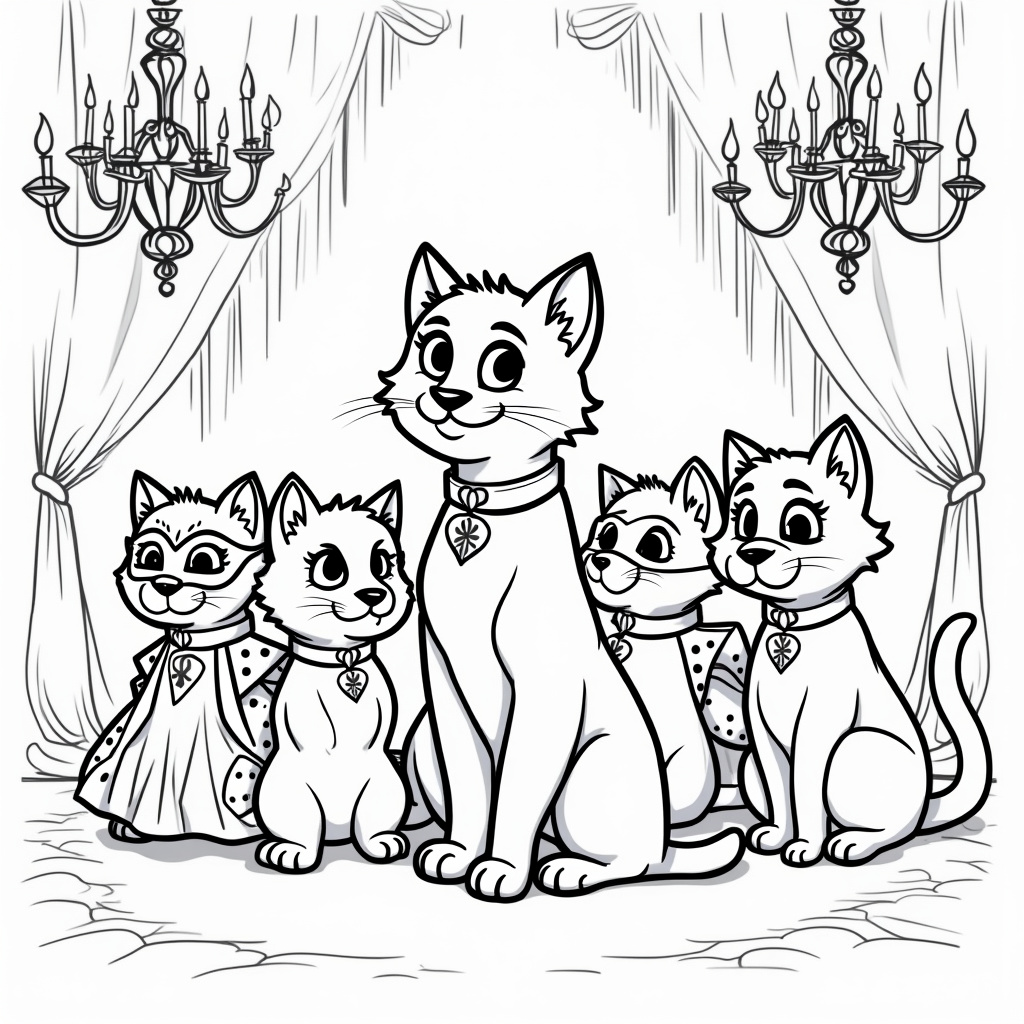 Aristocats Coloring Pages - Page 4