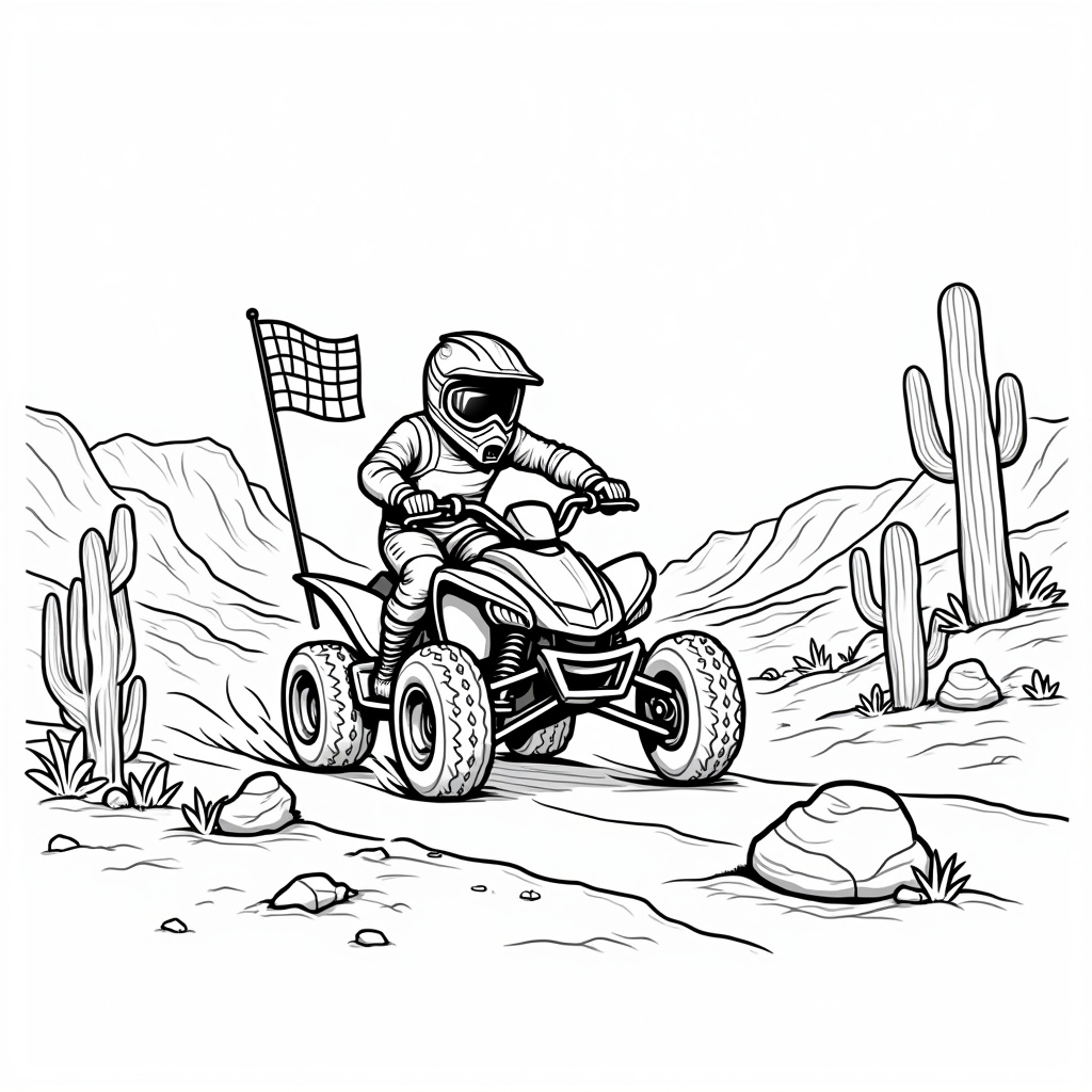 ATV Coloring Pages - Page 2