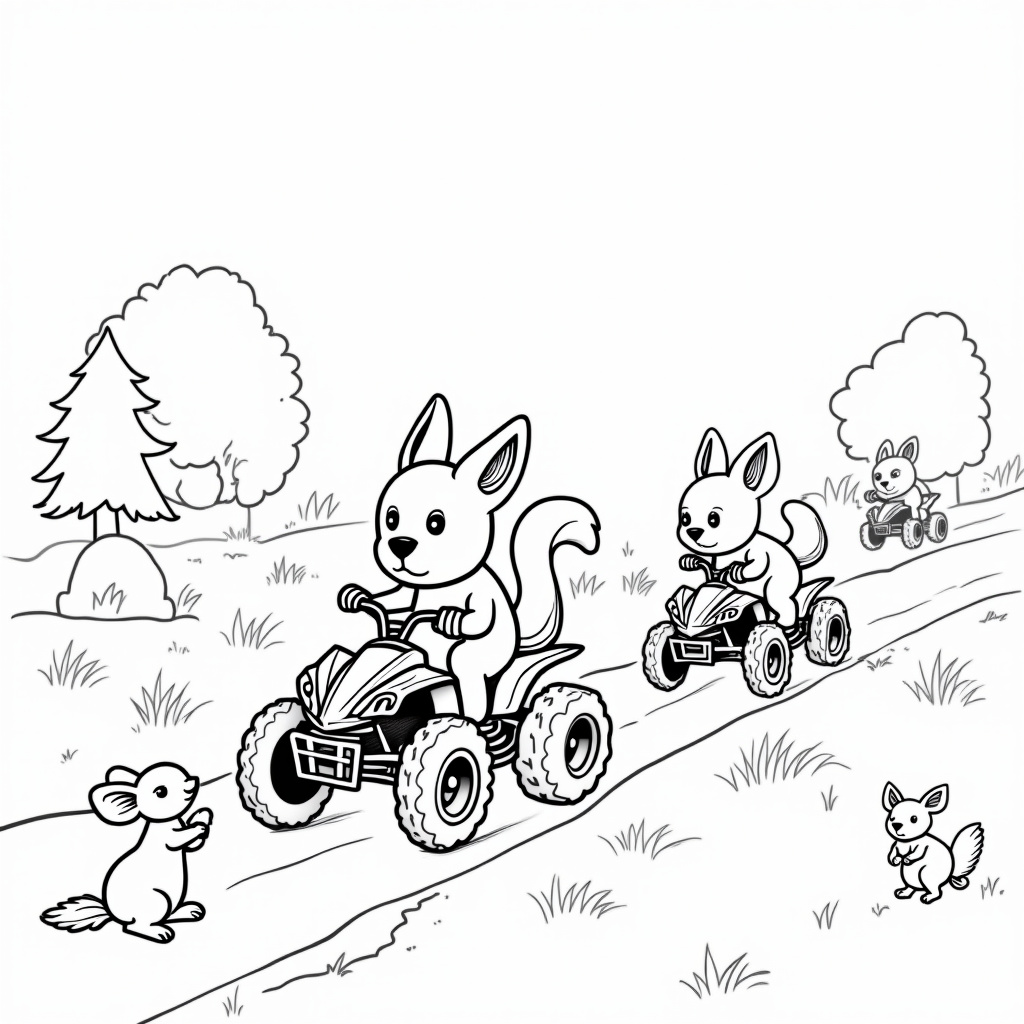 ATV Coloring Pages - Page 3