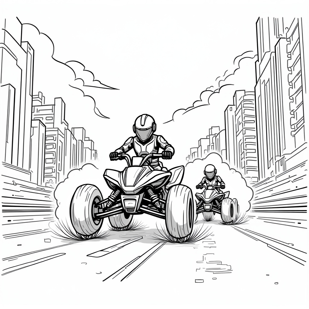 ATV Coloring Pages - Page 5