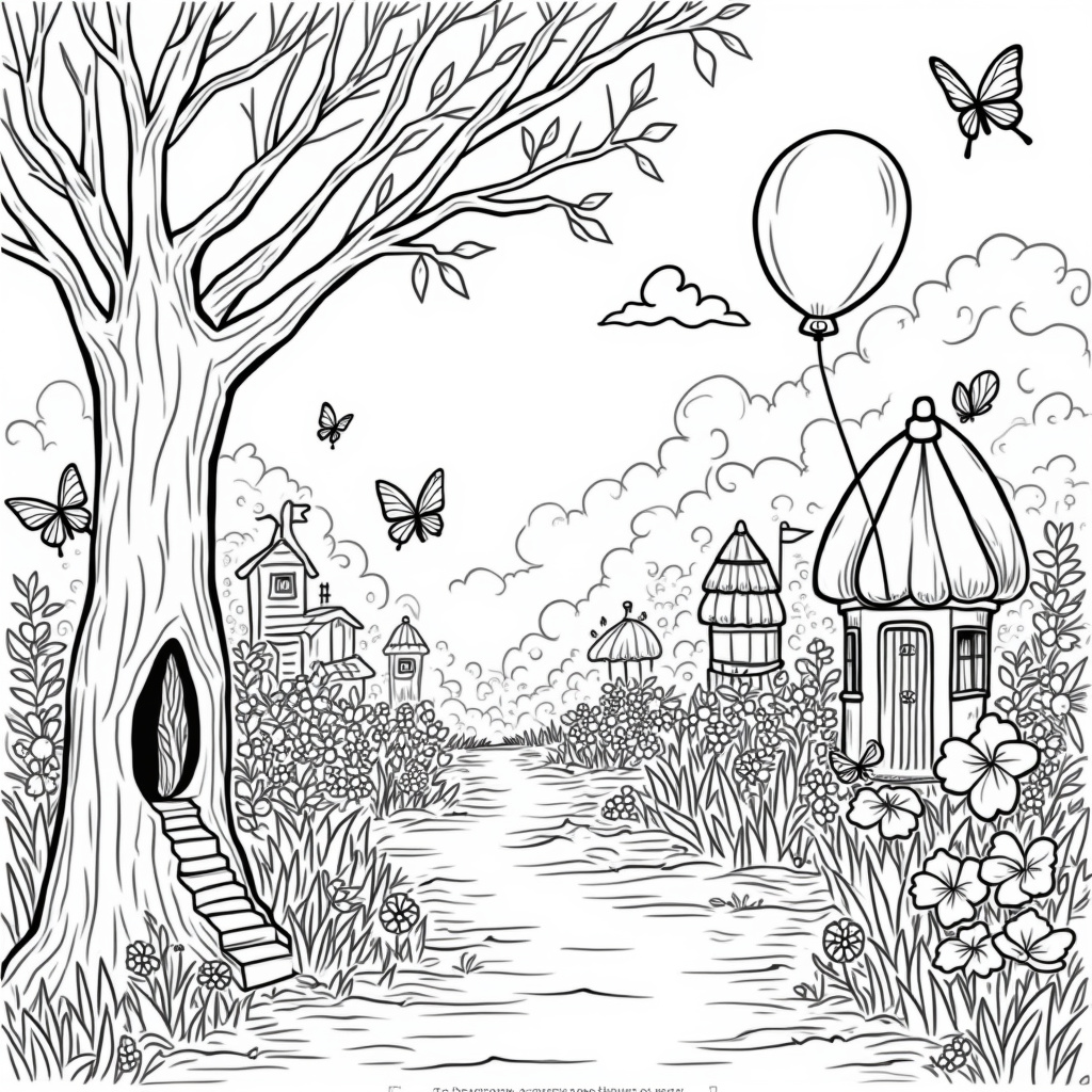 Balloon Coloring Pages - Page 5