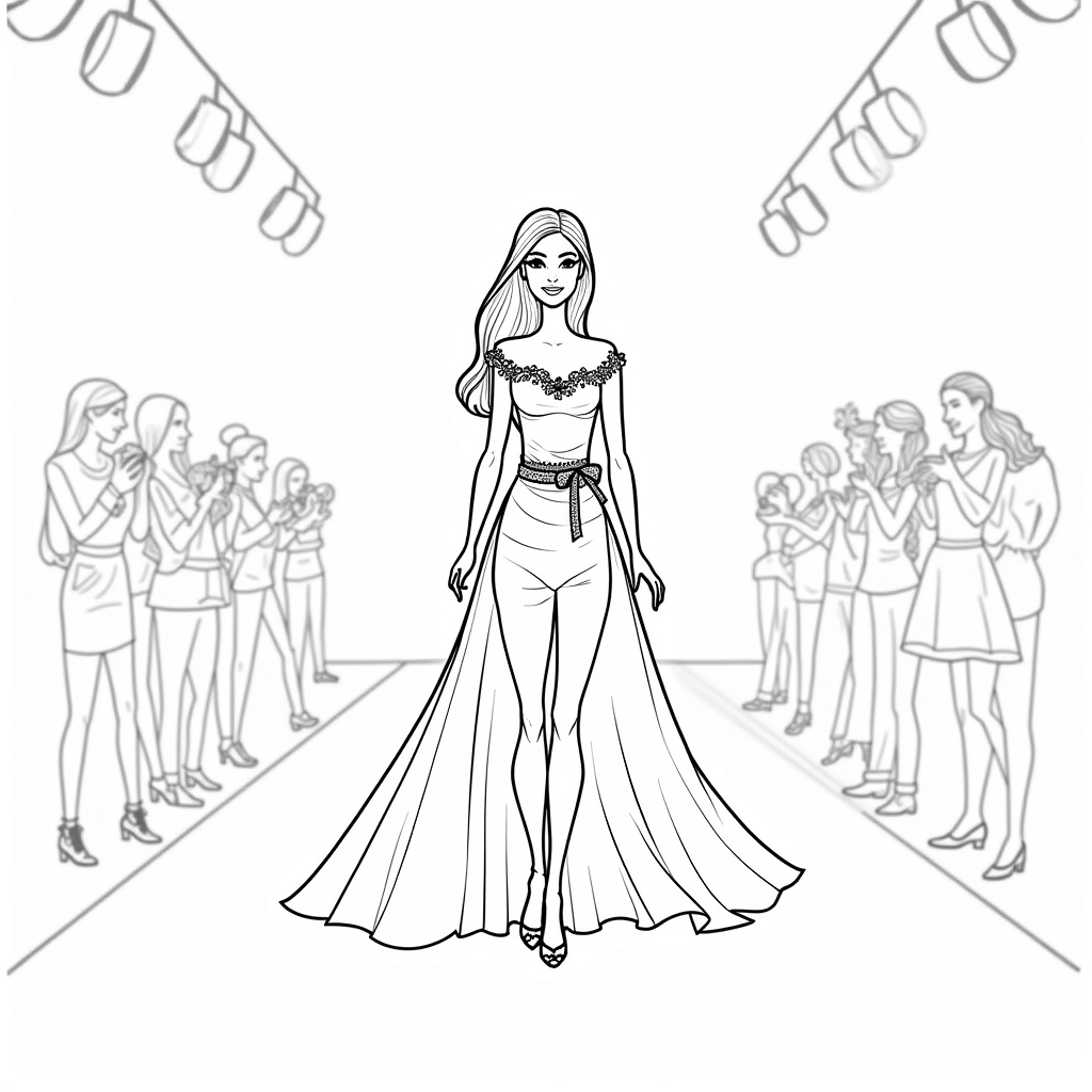 Barbie Coloring Pages - Page 2