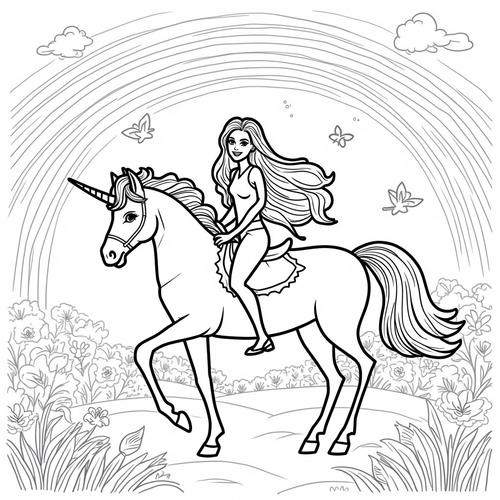 Barbie Coloring Pages - Page 3