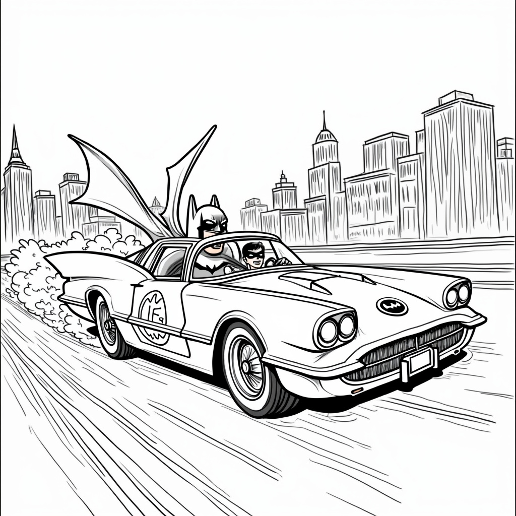 Batman Coloring Pages - Page 3