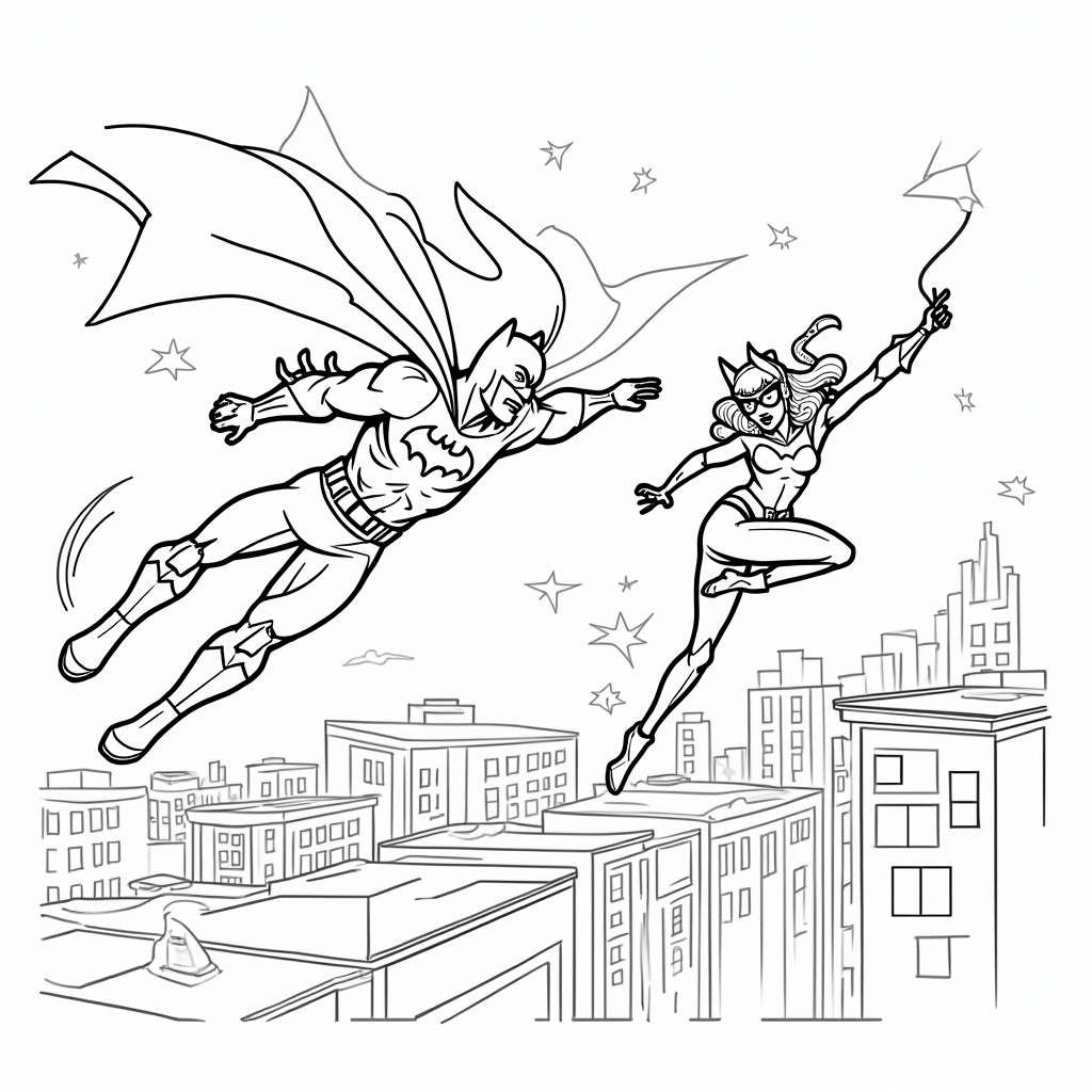 Batman Coloring Pages - Page 5