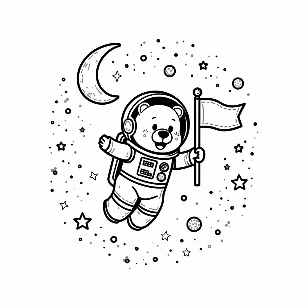 Bear Coloring Pages - Page 2