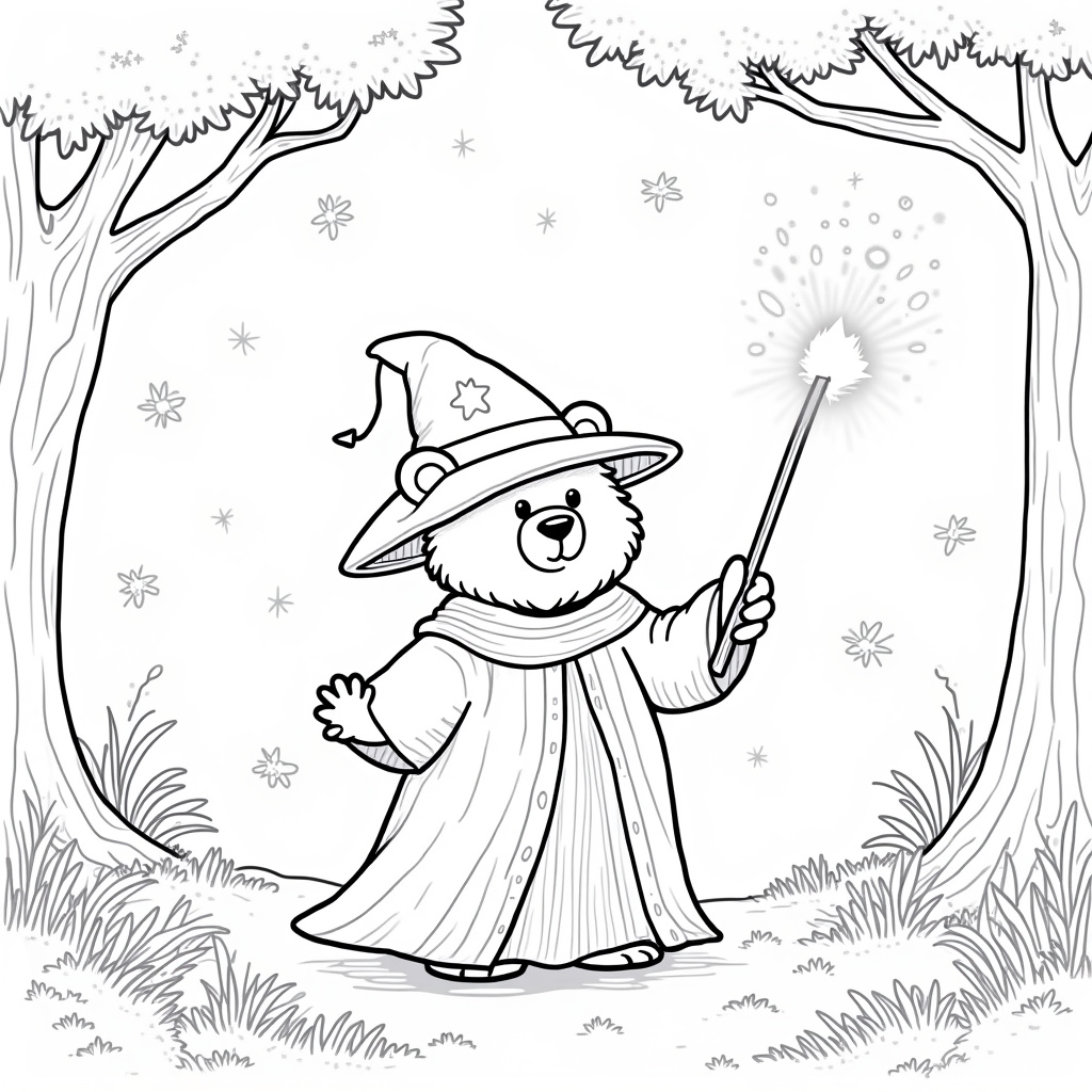 Bear Coloring Pages - Page 5