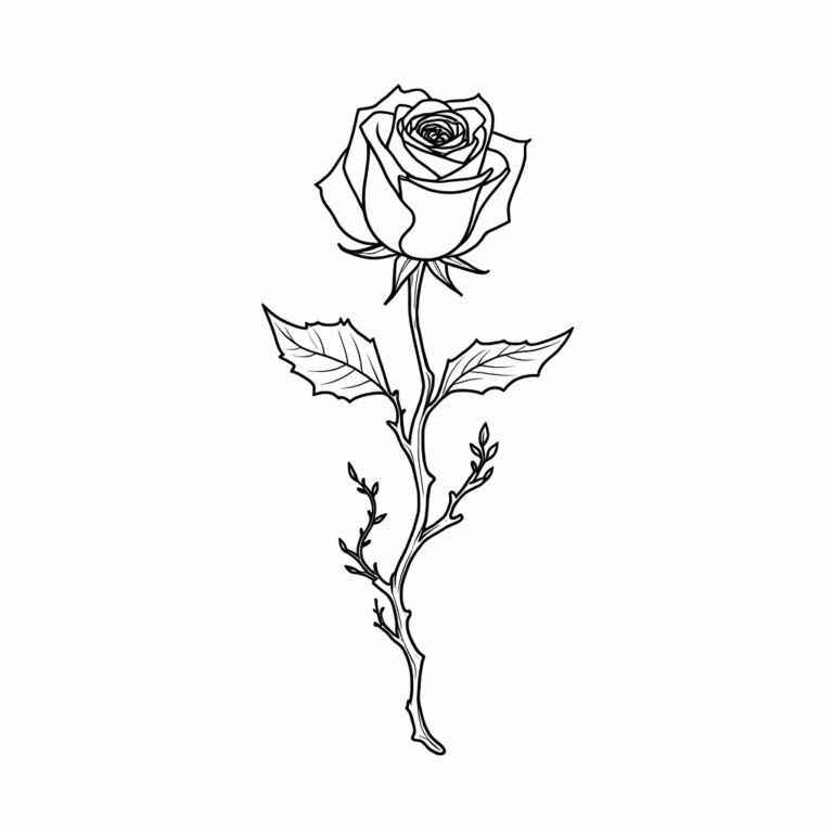 Beauty And The Beast Coloring Pages - Page 1