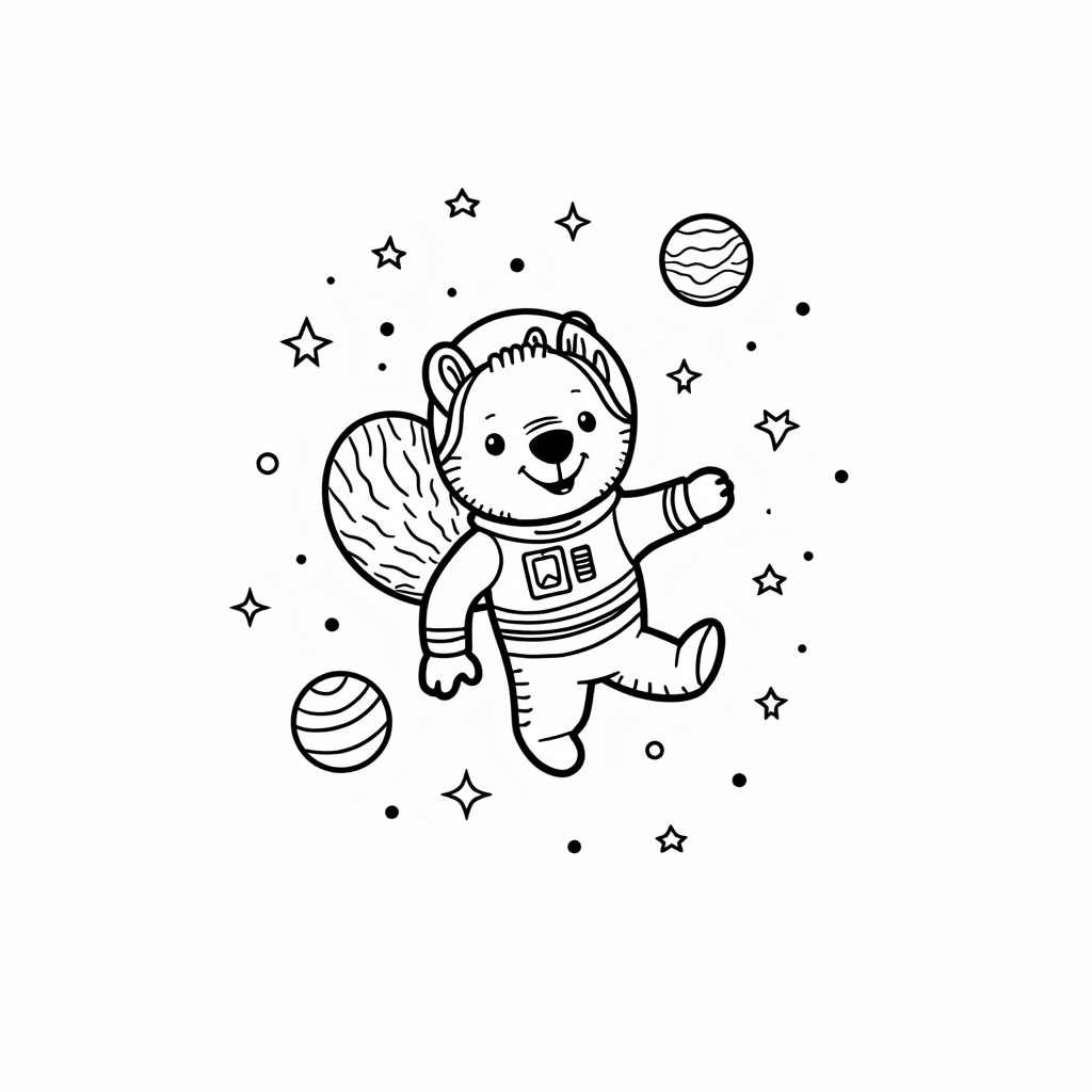 Beaver Coloring Pages - Page 5