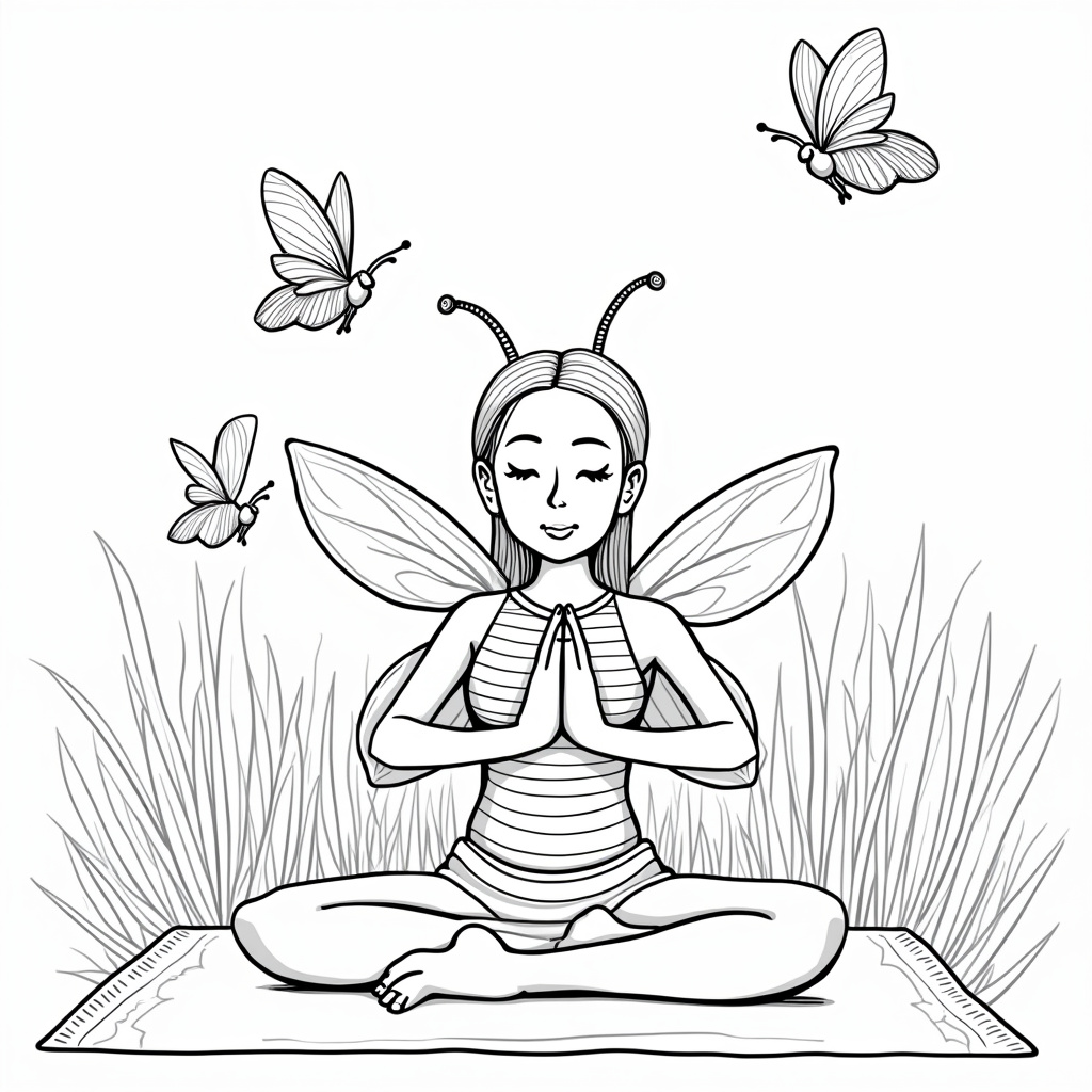 Bee Coloring Pages - Page 5