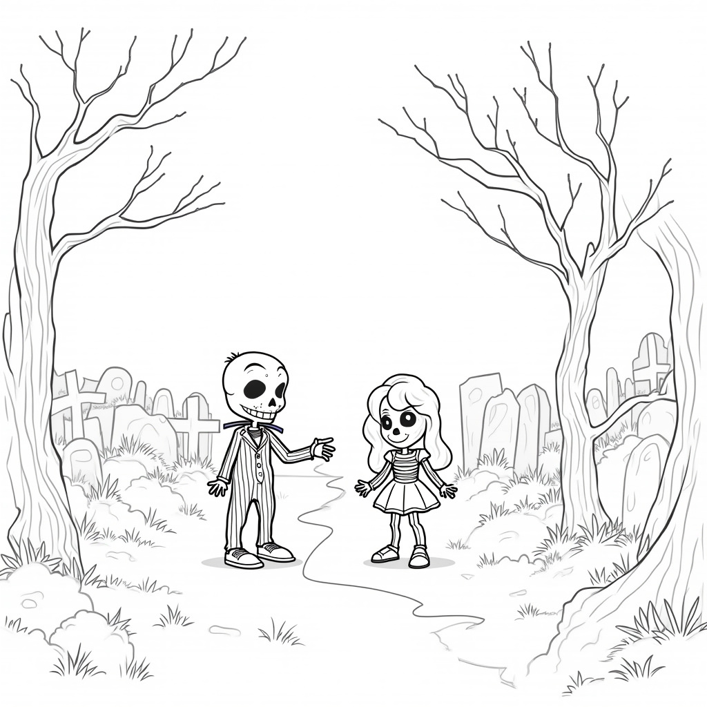 Beetlejuice Coloring Pages - Page 2
