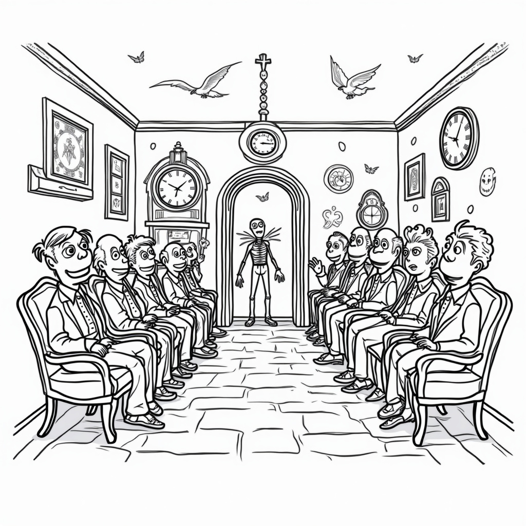 Beetlejuice Coloring Pages - Page 4