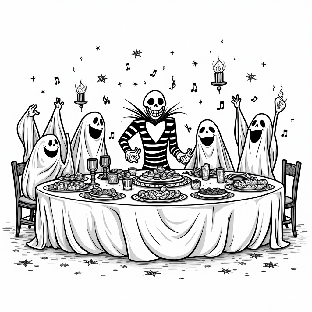 Beetlejuice Coloring Pages - Page 5