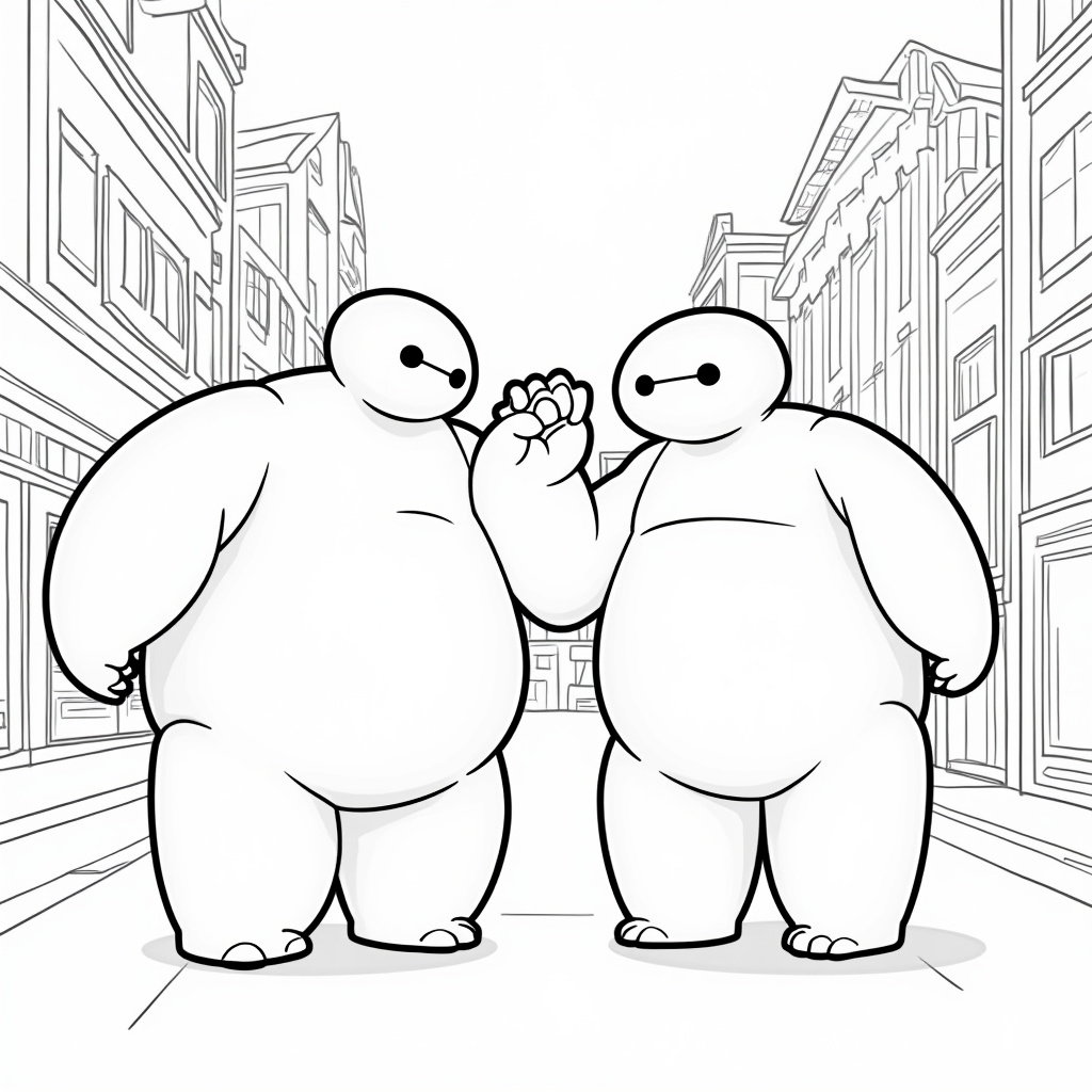 Big Hero 6 Coloring Pages - Page 3