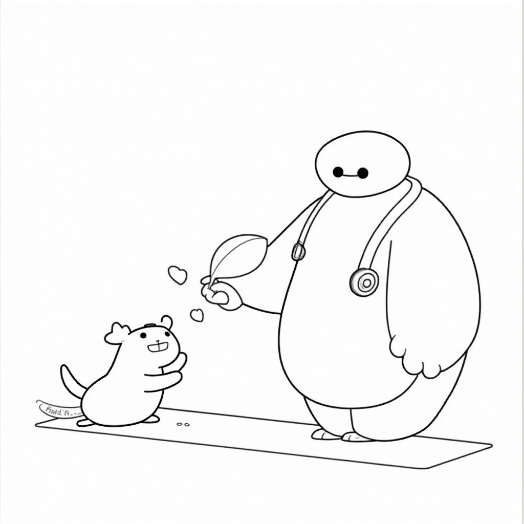 Big Hero 6 Coloring Pages - Page 5