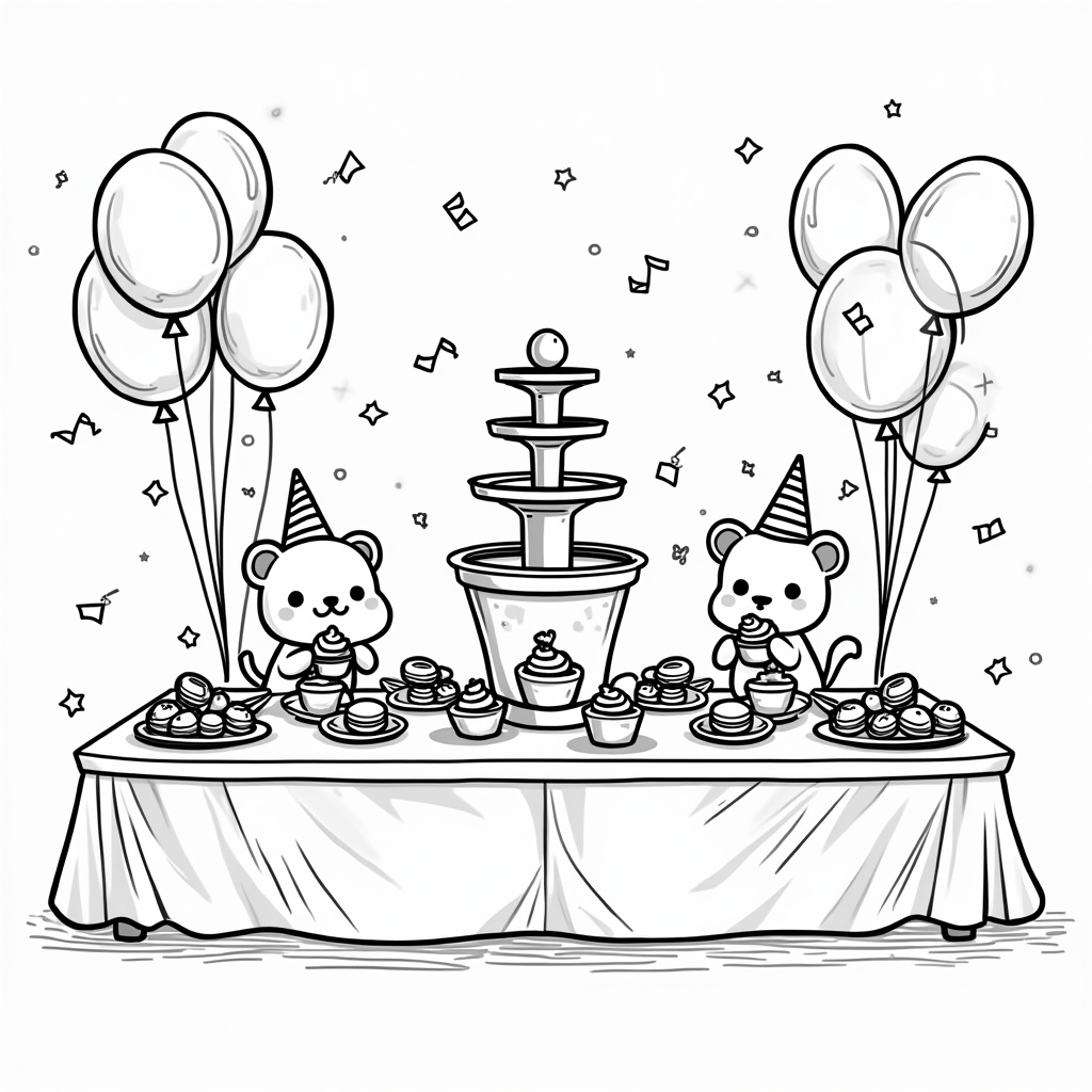 Boba Tea Coloring Pages - Page 3