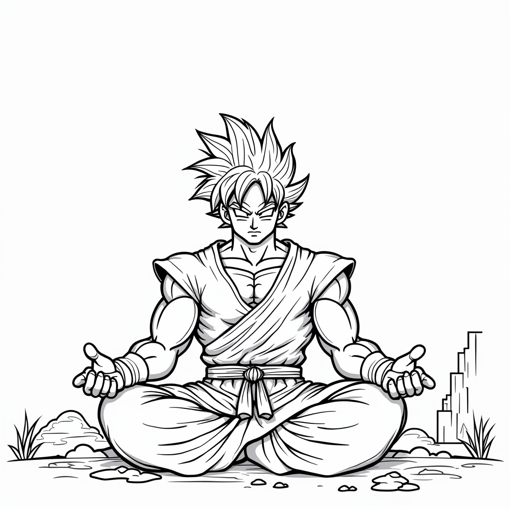 Broly Coloring Pages - Page 5