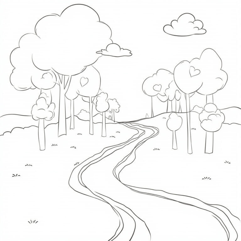 Candy Coloring Pages - Page 1