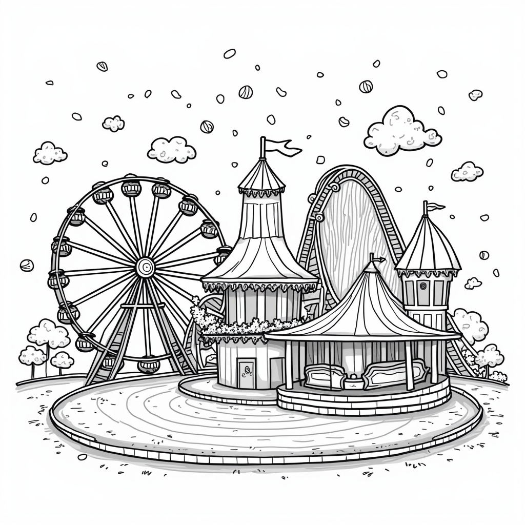 Candy Coloring Pages - Page 5