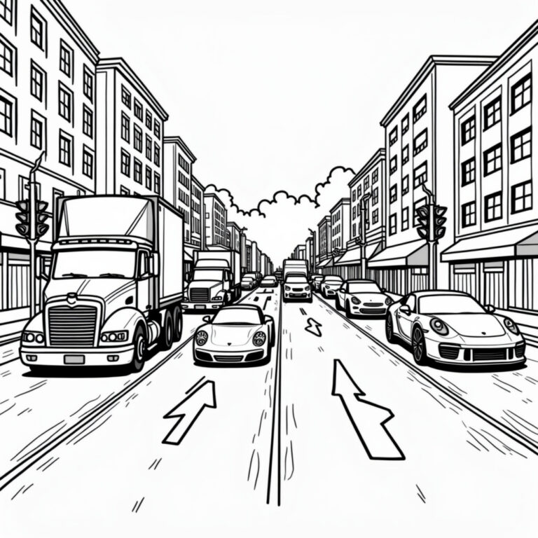 Car Coloring Pages - Page 1