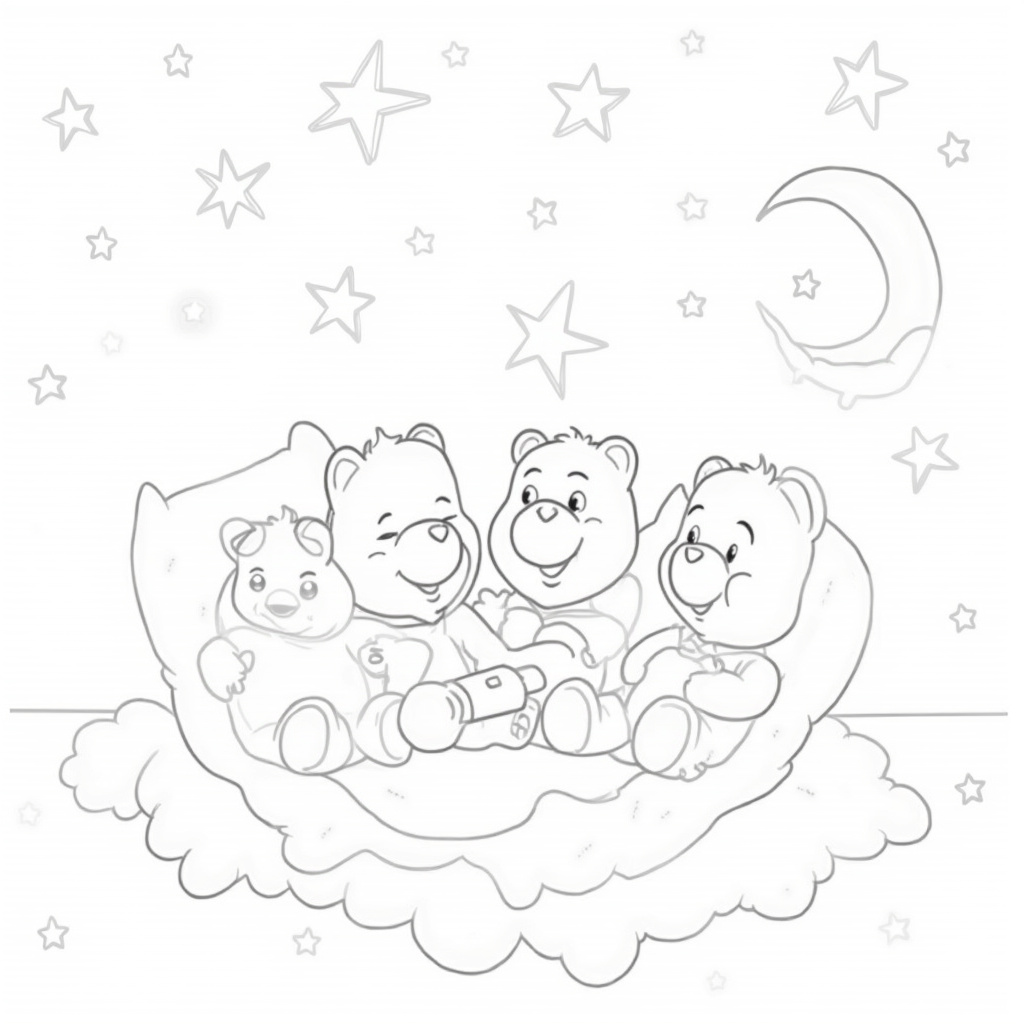 Care Bear Coloring Pages - Page 5