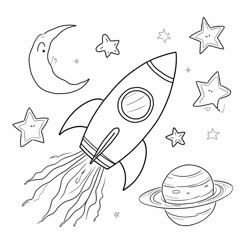 Cartoon Coloring Pages - Page 3