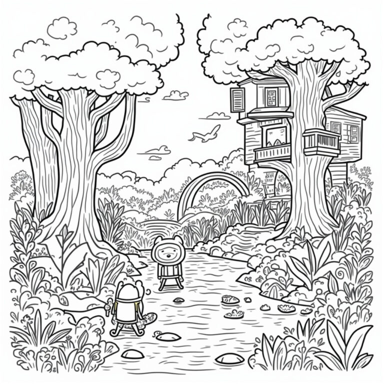 Cartoon Network Coloring Pages - Page 1