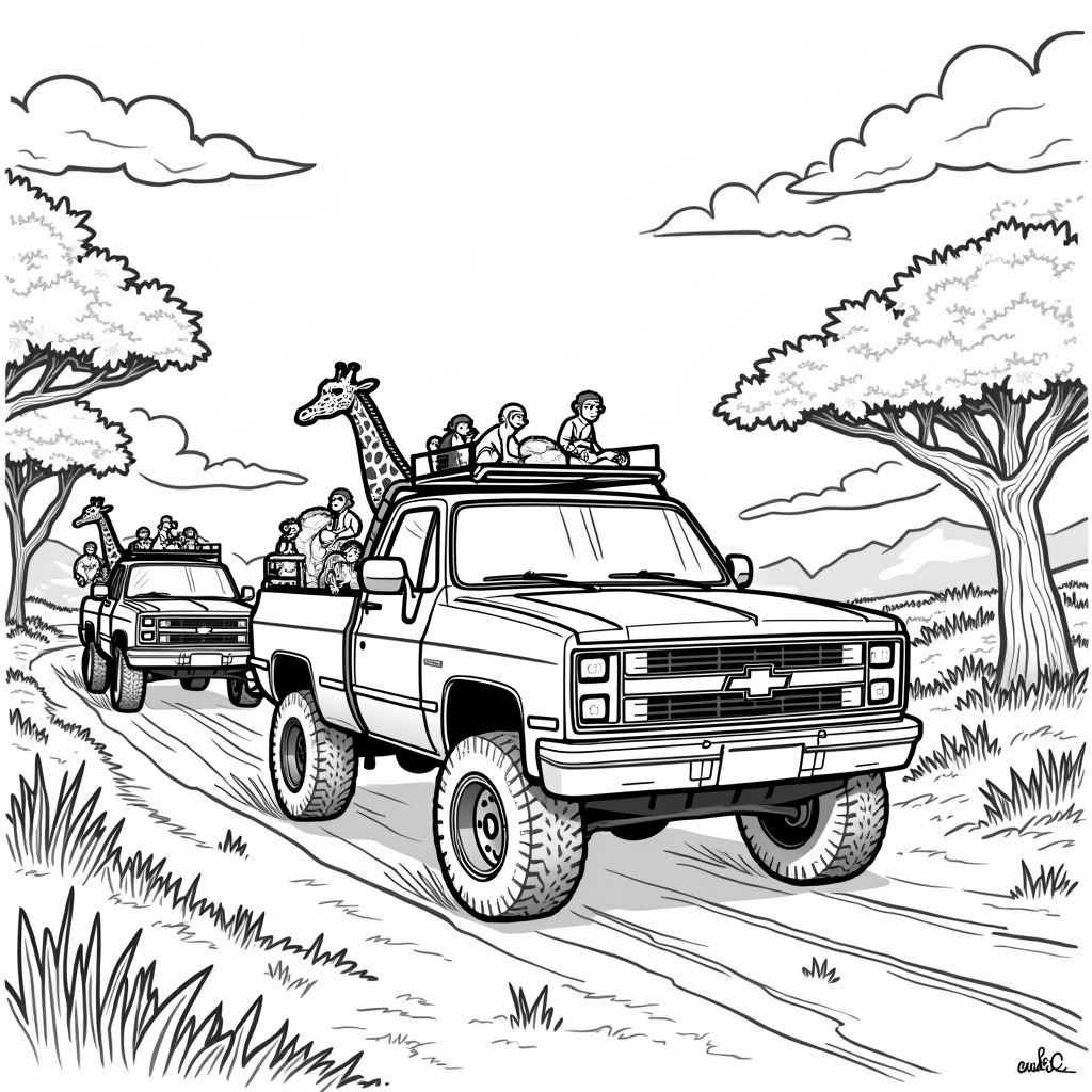 Chevrolet Coloring Pages - Page 2