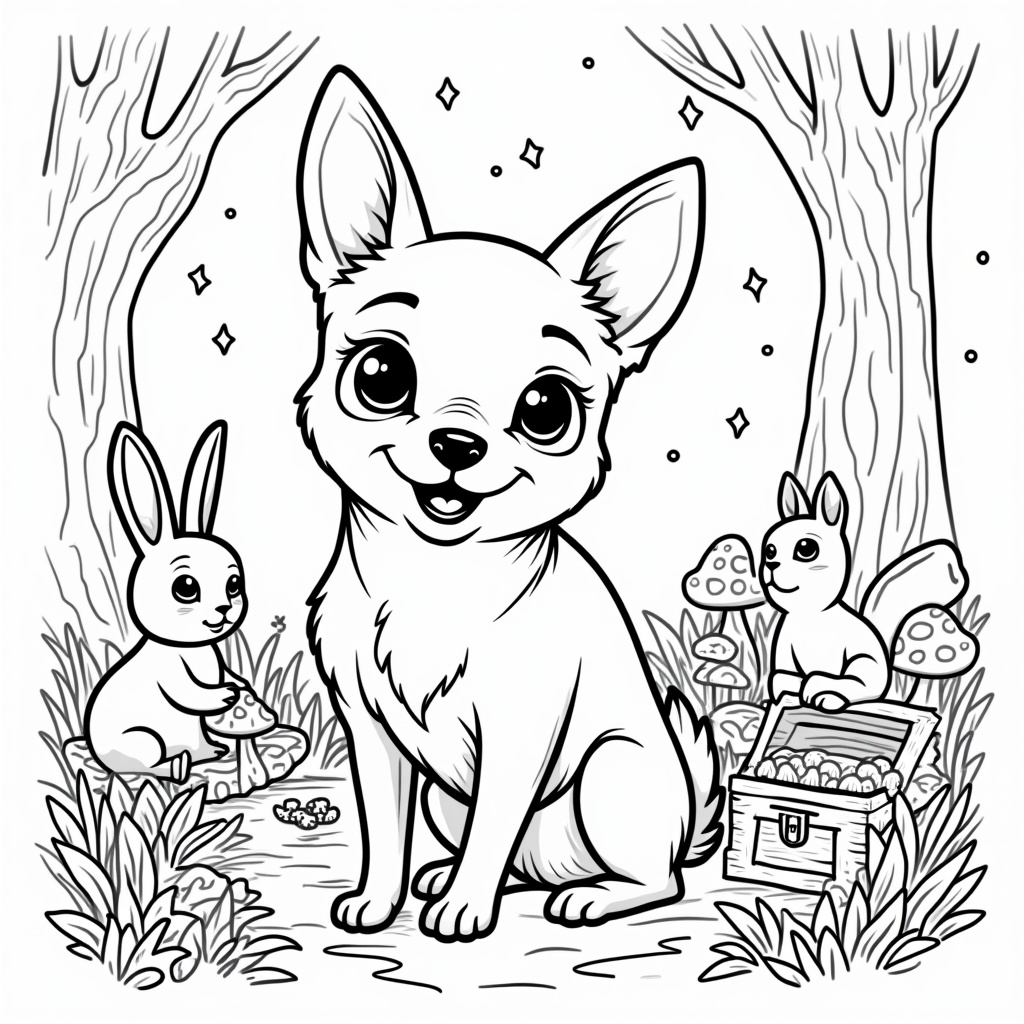 Chihuahua Coloring Pages - Page 5