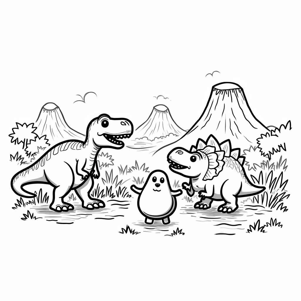Chip And Potato Coloring Pages - Page 4