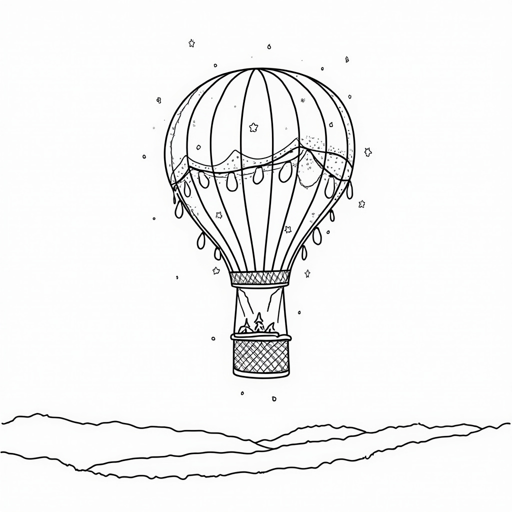 Christmas Lights Coloring Pages - Page 5