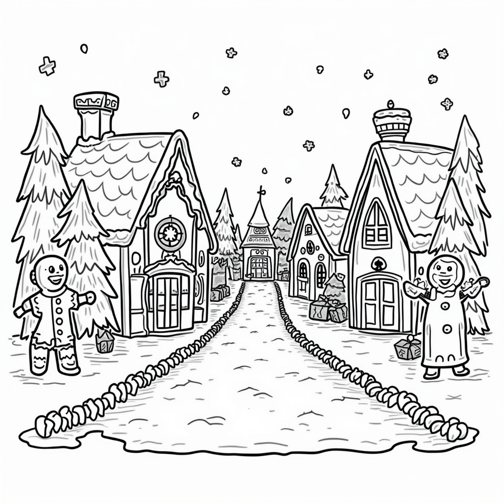 Christmas Ornament Coloring Pages - Page 4
