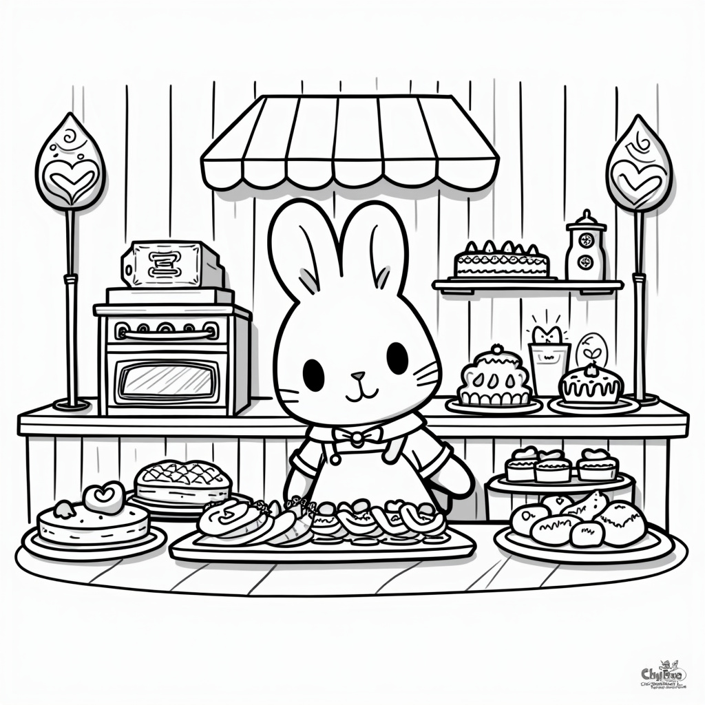 Cinnamoroll Coloring Pages - Page 2